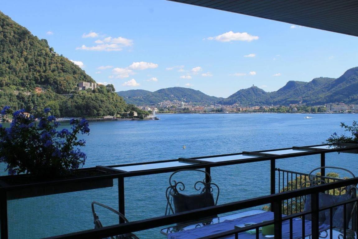 Lakeviewcabin - King Room With Balcony Como Eksteriør billede